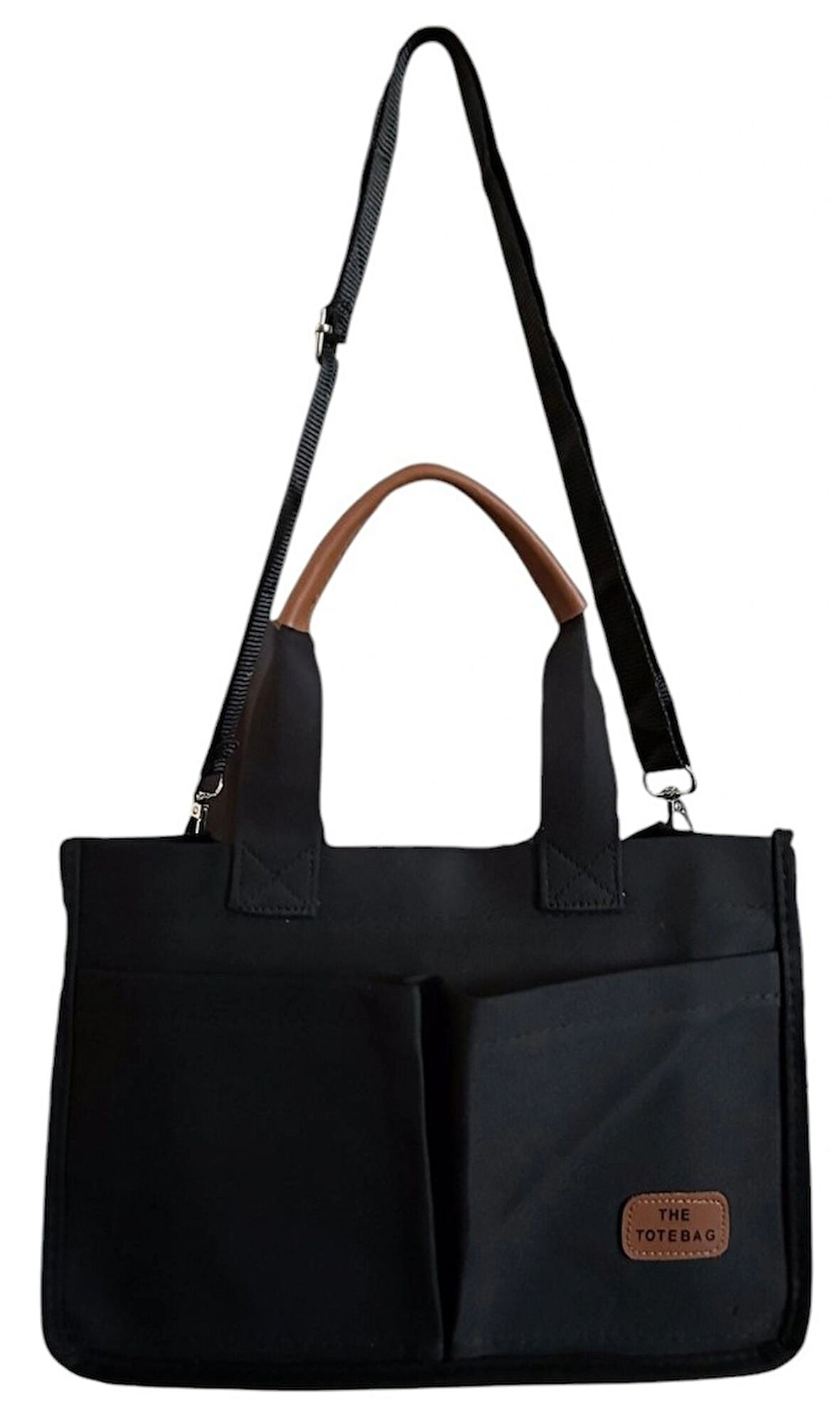 ÜÇ GÖZLÜ THE TOTE BAG KANVAS KADIN EL OMUZ ÇANTA ÇAPRAZ ASKILI 21X32x12cm
