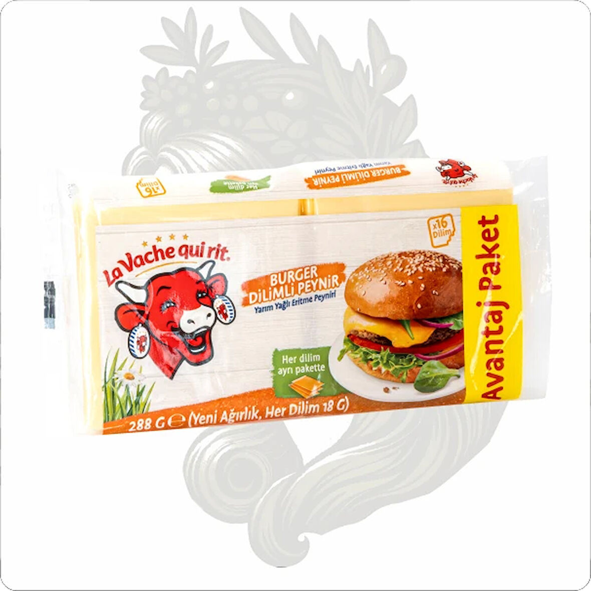 KARPER 180 GR BURGER CHEDARLI