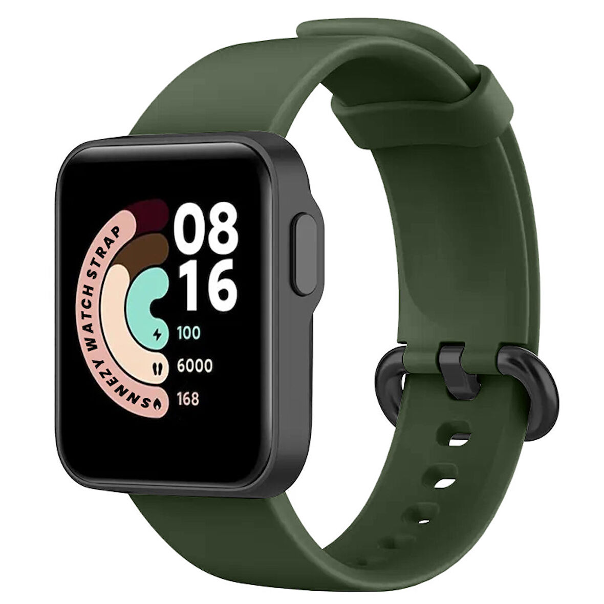 Xiaomi Mi Watch Lite Kordon Tam Uyumlu Eternity Silikon Kordon