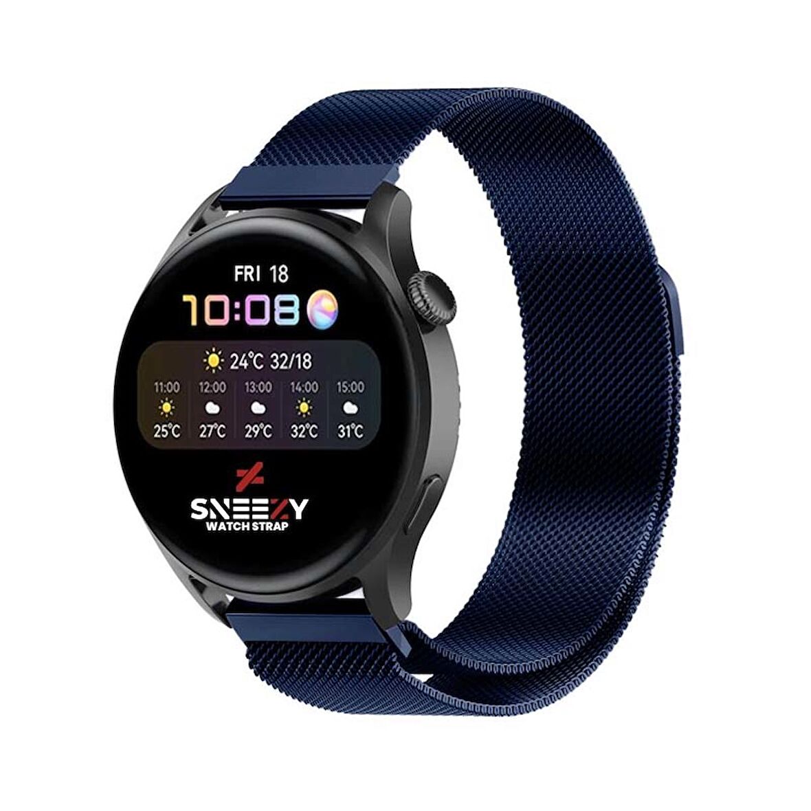 Xiaomi Watch S1 -S1 Active -Mi Watch -Watch Color 22mm Uyumlu Woven Wire Tasarım Metal Hasır Kordon