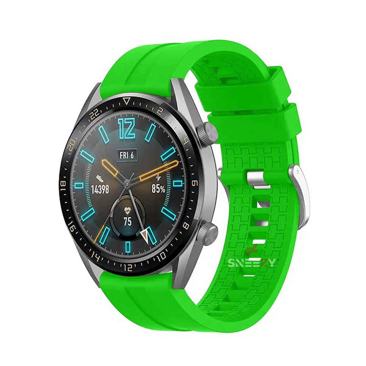 Huawei Watch Ultimate – Watch Buds 22mm Uyumlu NovaGT Supreme Silikon Kordon