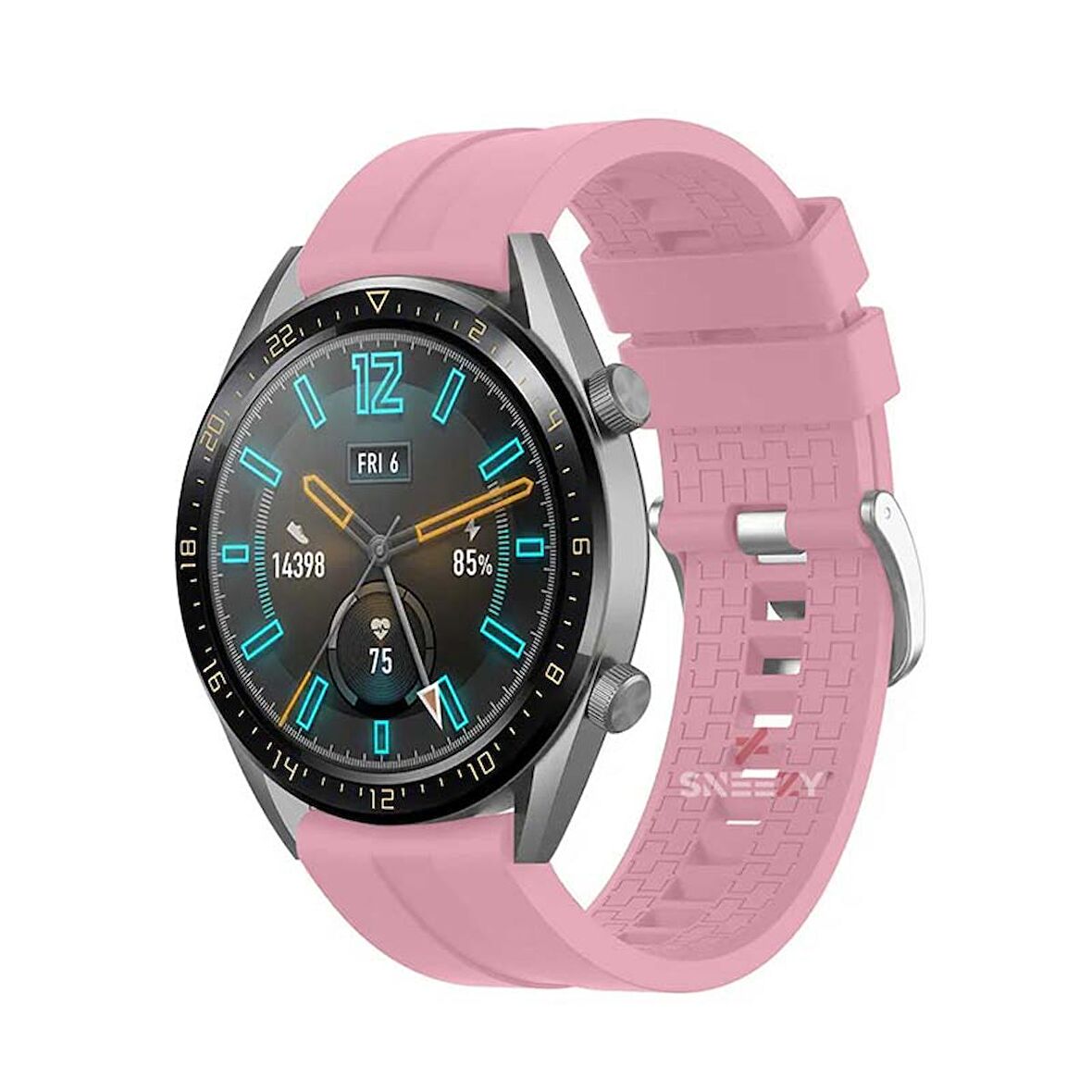 Huawei Watch GT3 Elite-Active 46mm-GT3 Pro-GT3 Se 22mm Uyumlu NovaGT Supreme Silikon Kordon