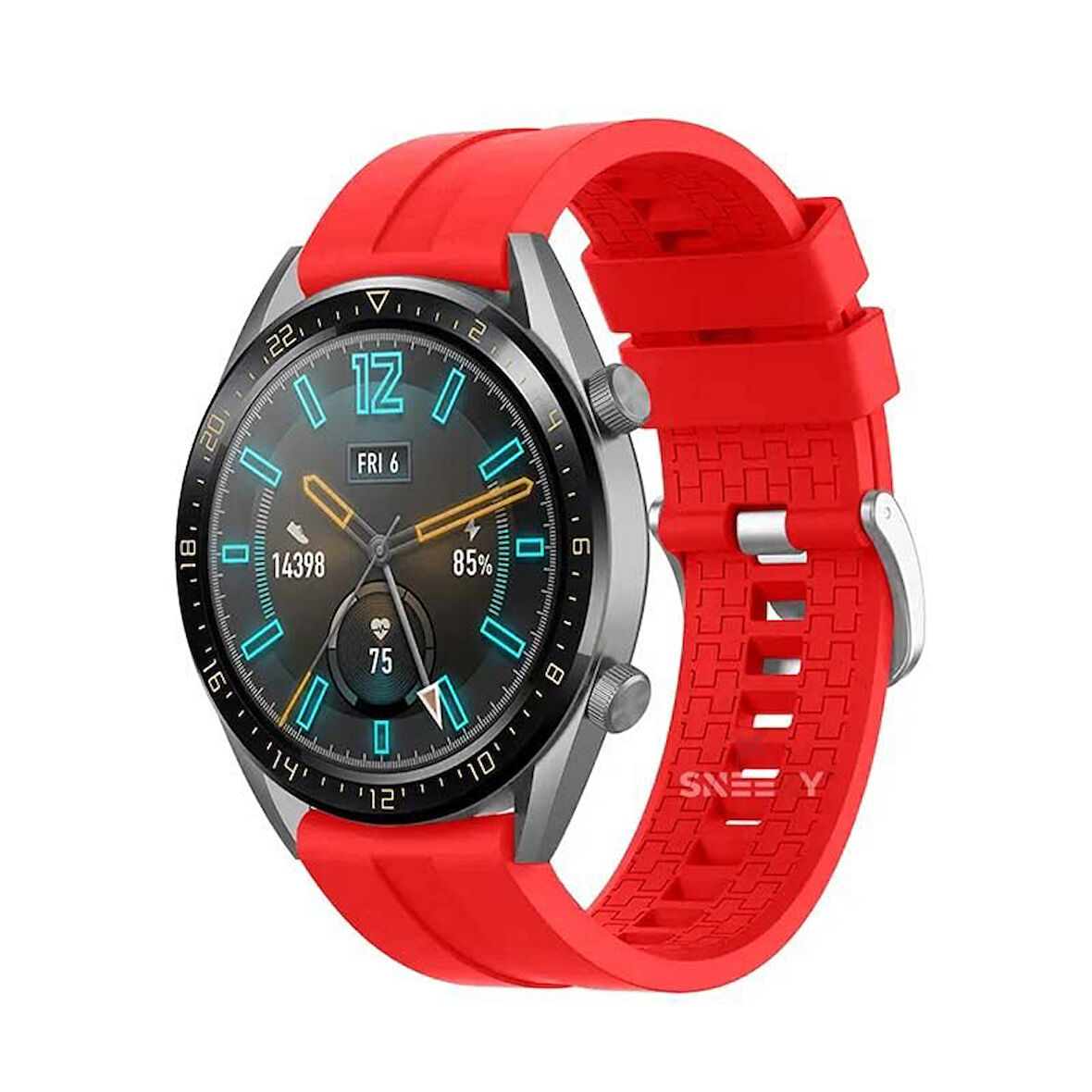 Huawei Watch GT3 Elite-Active 46mm-GT3 Pro-GT3 Se 22mm Uyumlu NovaGT Supreme Silikon Kordon