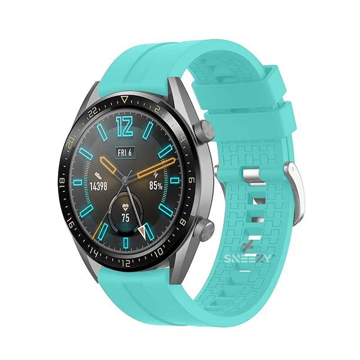 Huawei Watch GT3 Elite-Active 46mm-GT3 Pro-GT3 Se 22mm Uyumlu NovaGT Supreme Silikon Kordon