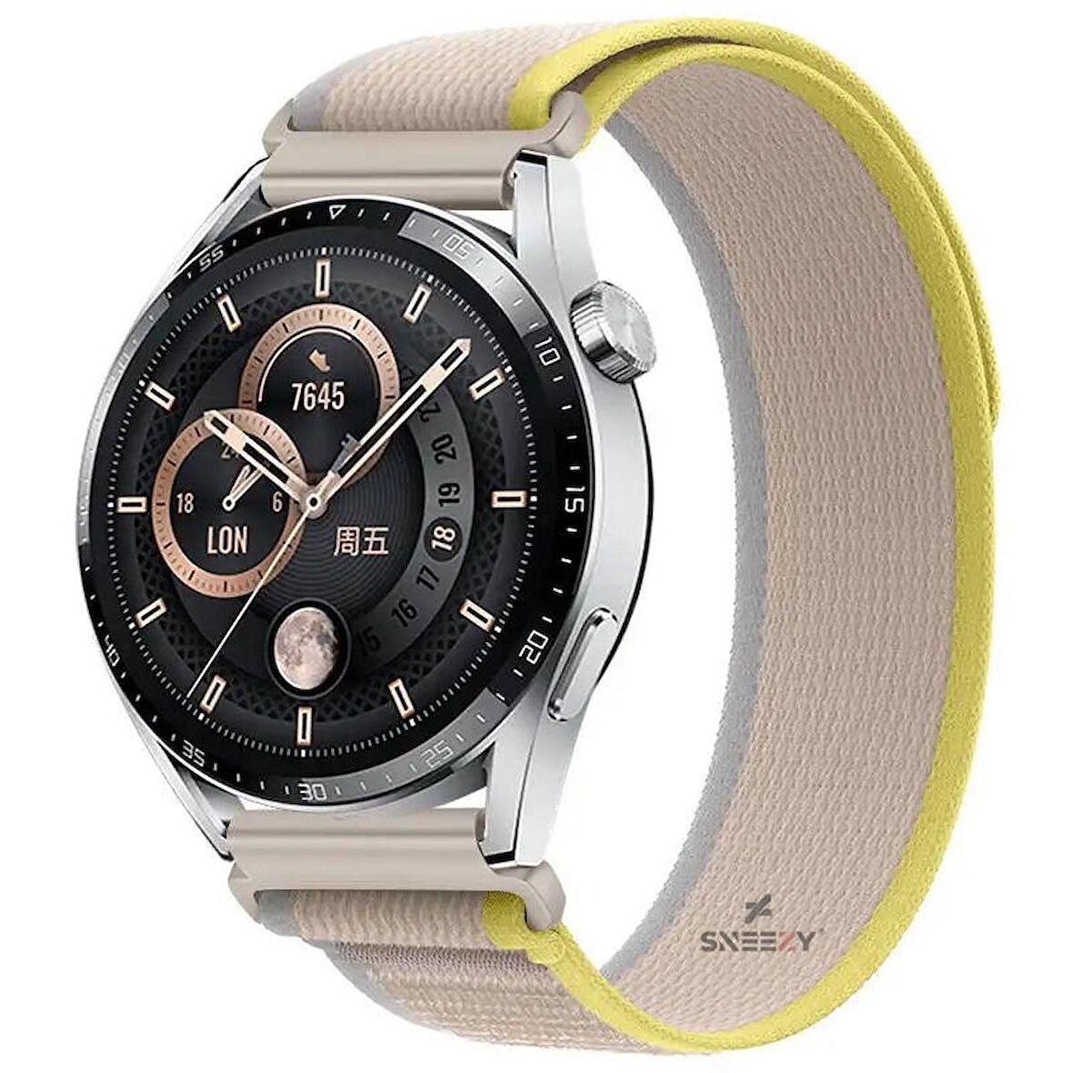Huawei Watch GT2 Elite-Sport-Classic 46mm-GT2 Pro 22mmUyumlu Wander Trail Loop Kordon