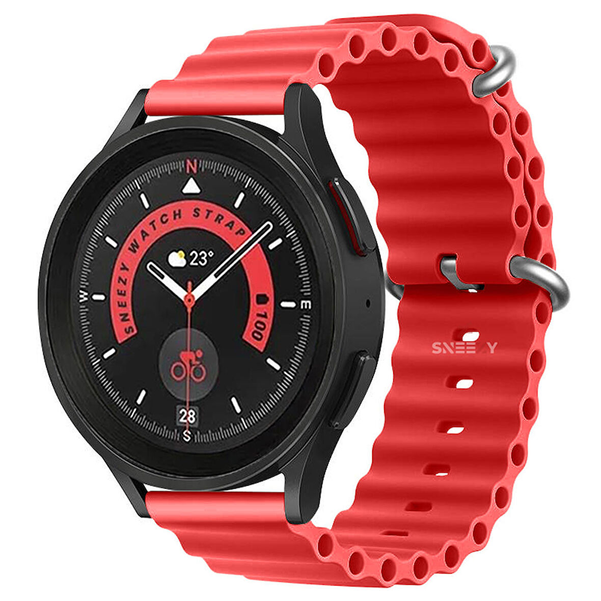 Huawei Watch GT3 Elite-Active 46mm-GT3 Pro-GT3 Se 22mm Uyumlu Seaflex Ocean Silikon Kordon