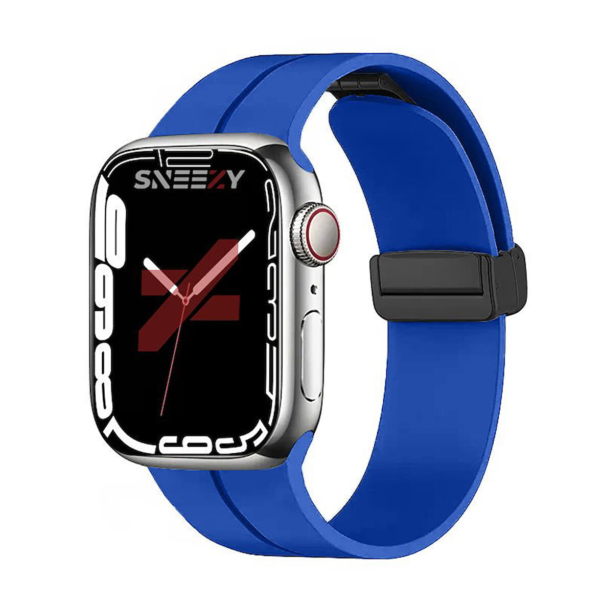 Apple Watch 38mm 40mm 41mm Seri 1 2 3 4 5 6 7 8 Se Uyumlu Coastal Manyetik Tokalı Silikon Kordon