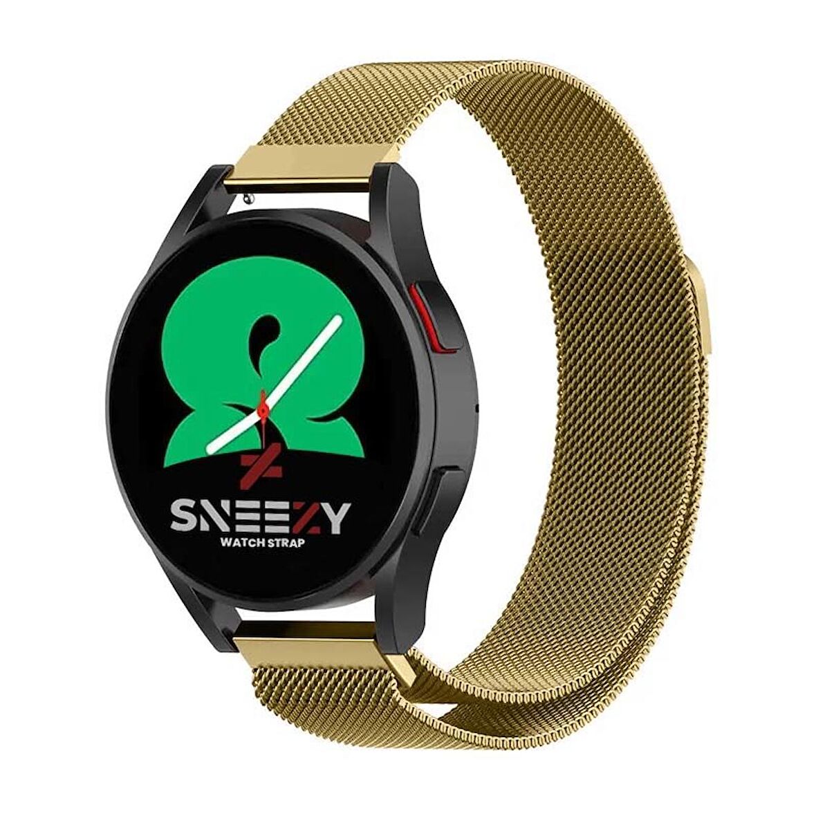 Samsung Galaxy Watch 5 Pro r920 20mm Uyumlu 20mm Woven Wire Metal Hasır Kordon