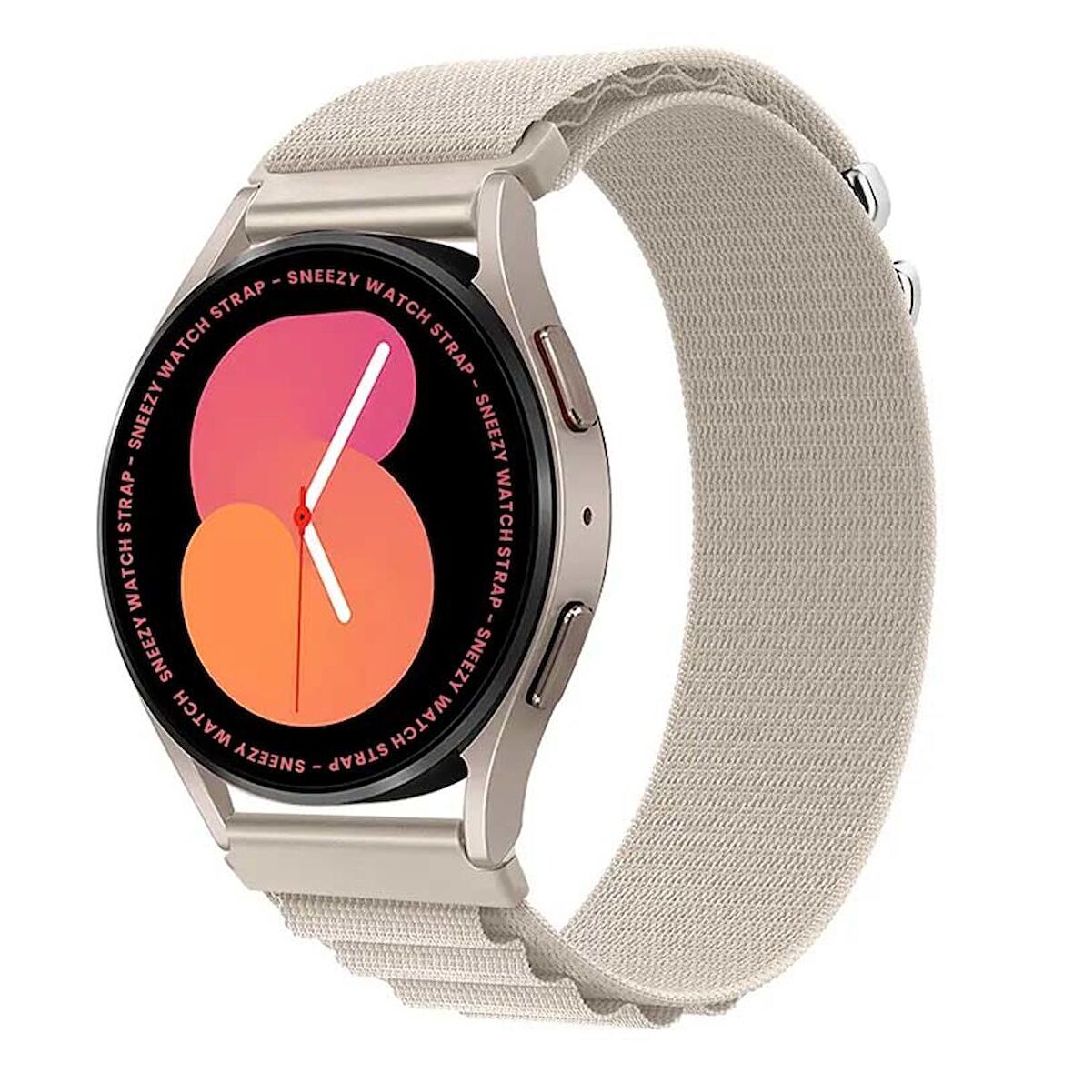 Samsung Galaxy Watch Active Active 2 44mm-40mm Uyumlu 20mm Frost Alpine Loop Kordon
