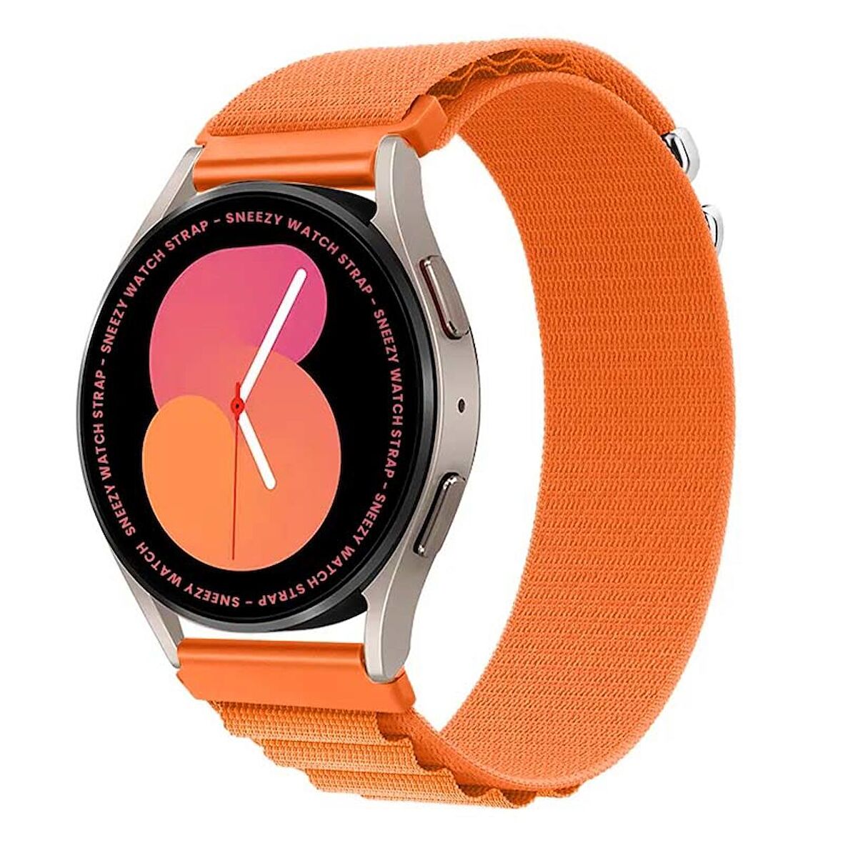 Samsung Galaxy Watch Active Active 2 44mm-40mm Uyumlu 20mm Frost Alpine Loop Kordon