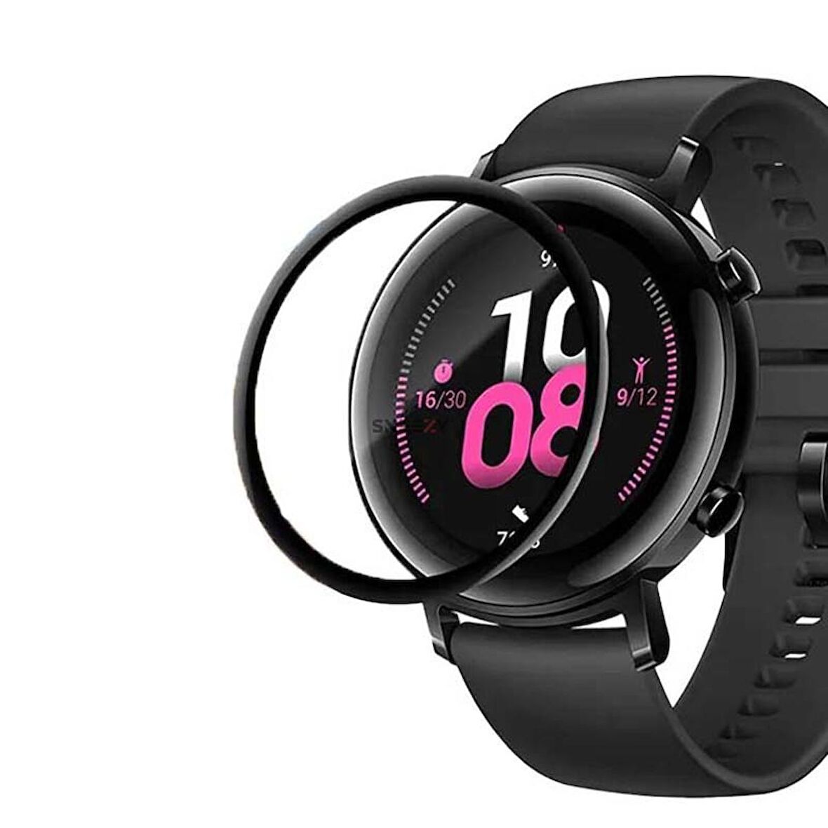 Huawei Watch Gt3 42mm Uyumlu Polymer Nano 0.5 mm Watch Ekran Koruyucu