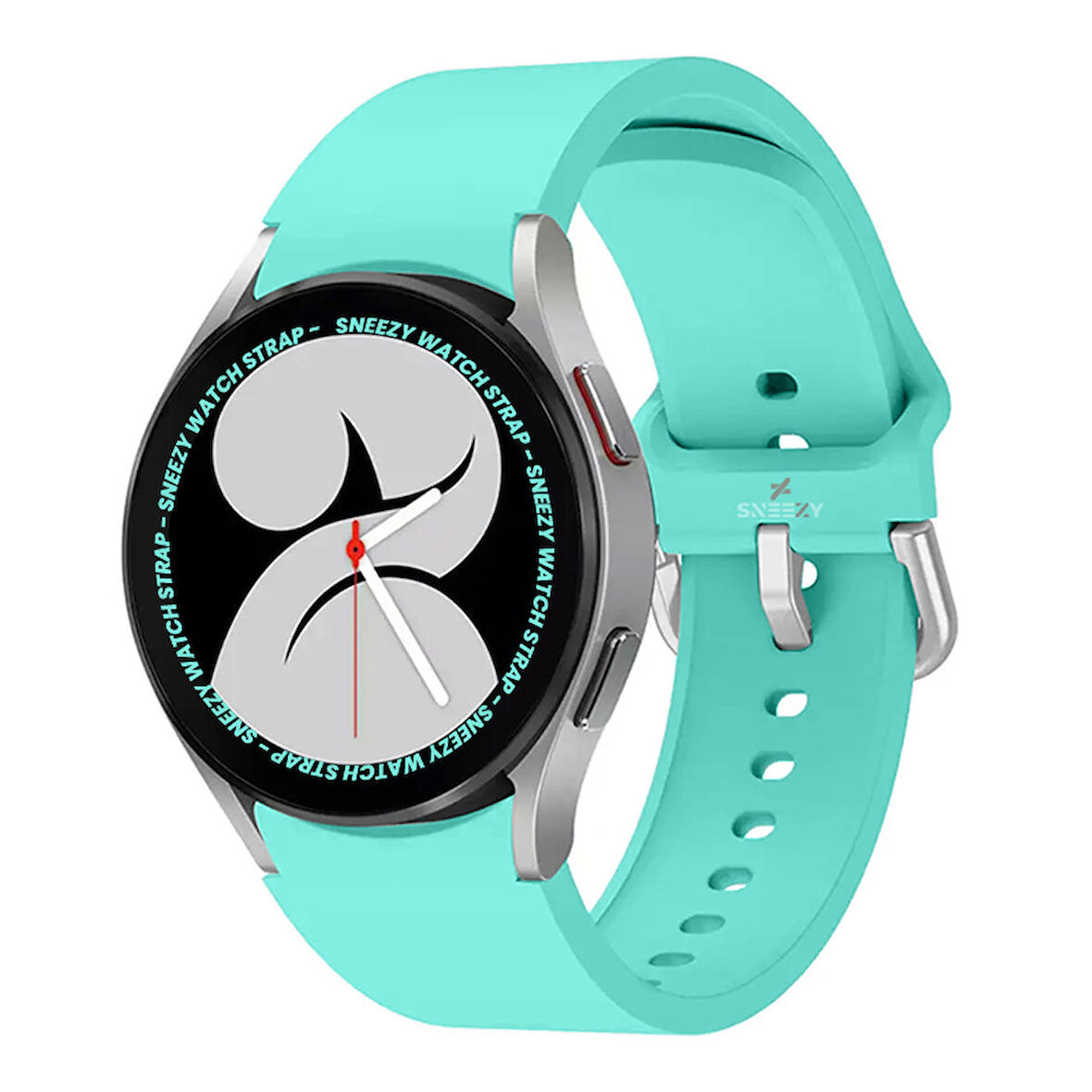 Samsung Galaxy Watch 6 40 43 44 47mm Uyumlu Orjinal Tasarım Kavisli PureLux Silikon Kordon