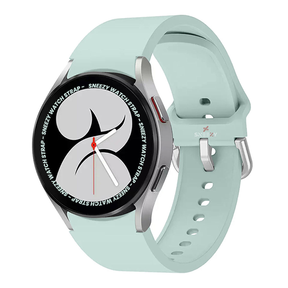 Samsung Galaxy Watch 6 40 43 44 47mm Uyumlu Orjinal Tasarım Kavisli PureLux Silikon Kordon