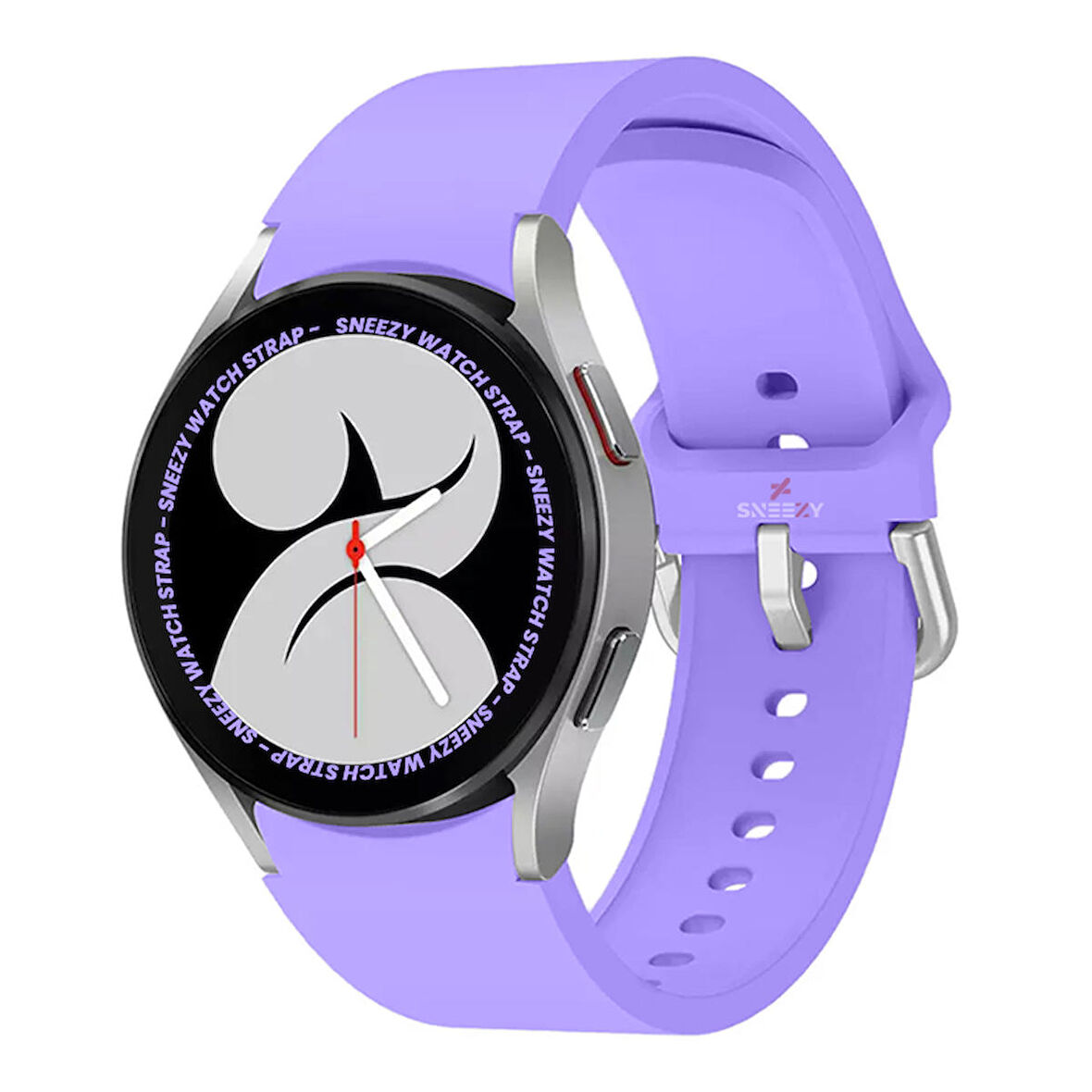 Samsung Galaxy Watch 6 40 43 44 47mm Uyumlu Orjinal Tasarım Kavisli PureLux Silikon Kordon