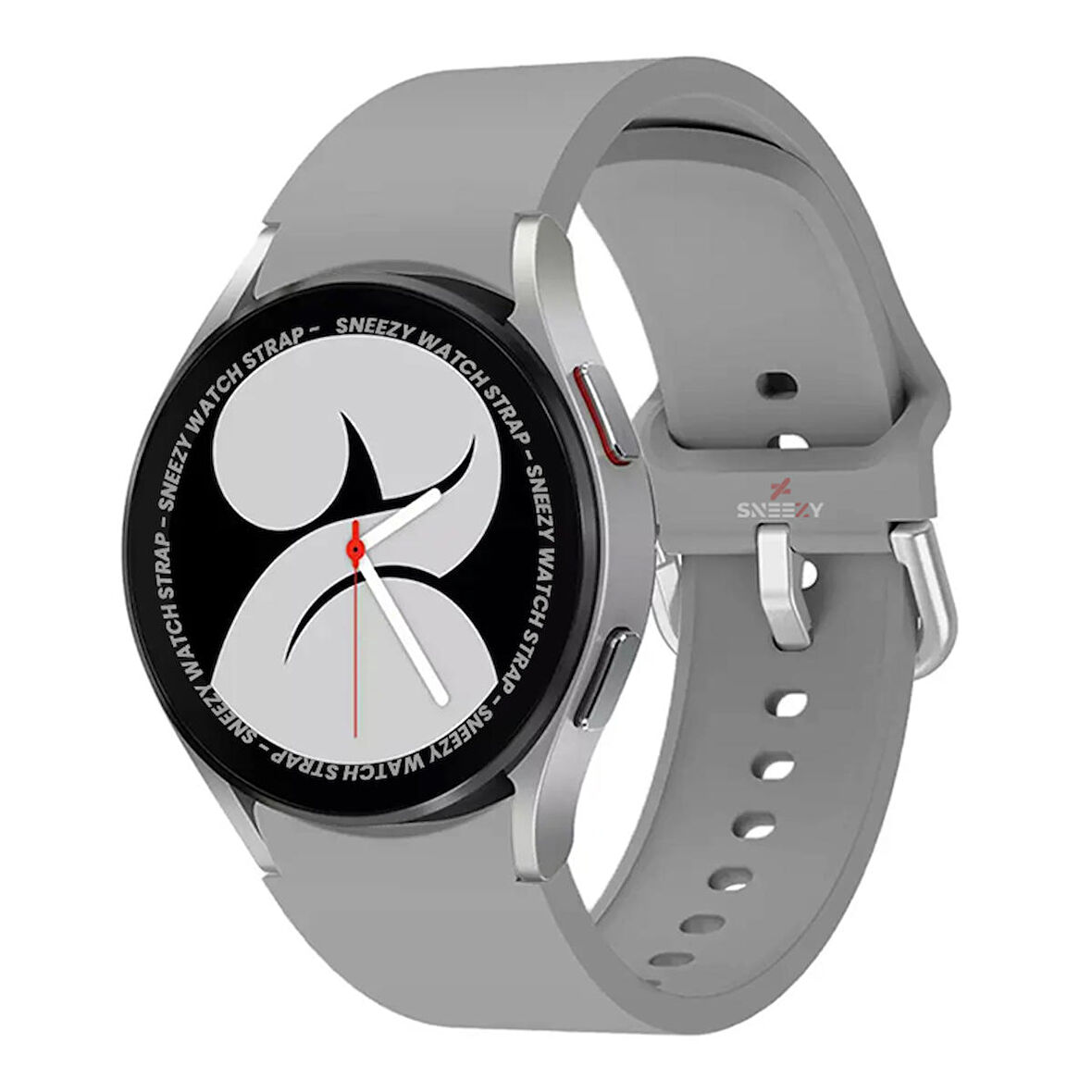 Samsung Galaxy Watch 6 40 43 44 47mm Uyumlu Orjinal Tasarım Kavisli PureLux Silikon Kordon