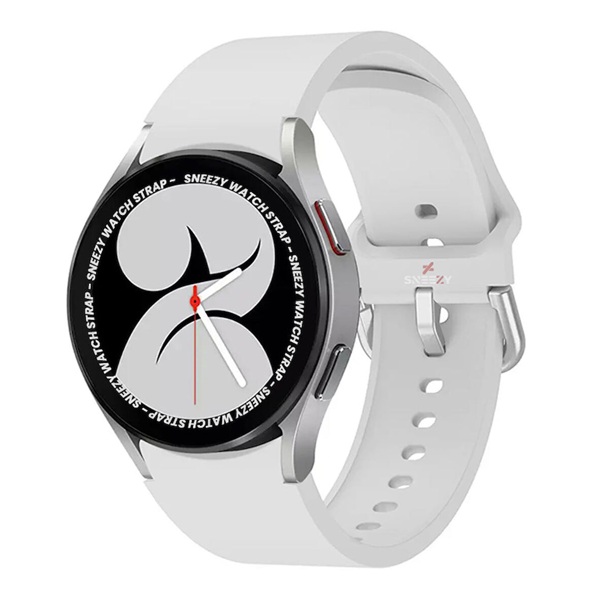 Samsung Galaxy Watch 6 40 43 44 47mm Uyumlu Orjinal Tasarım Kavisli PureLux Silikon Kordon