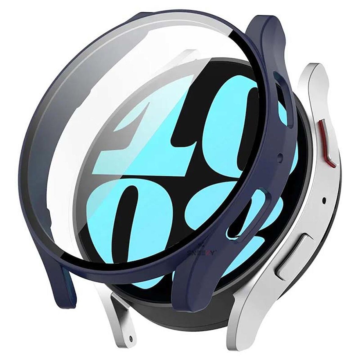 Sneezy Samsung Galaxy Watch 6 44MM Uyumlu PC Kasa Ekran Koruyucu