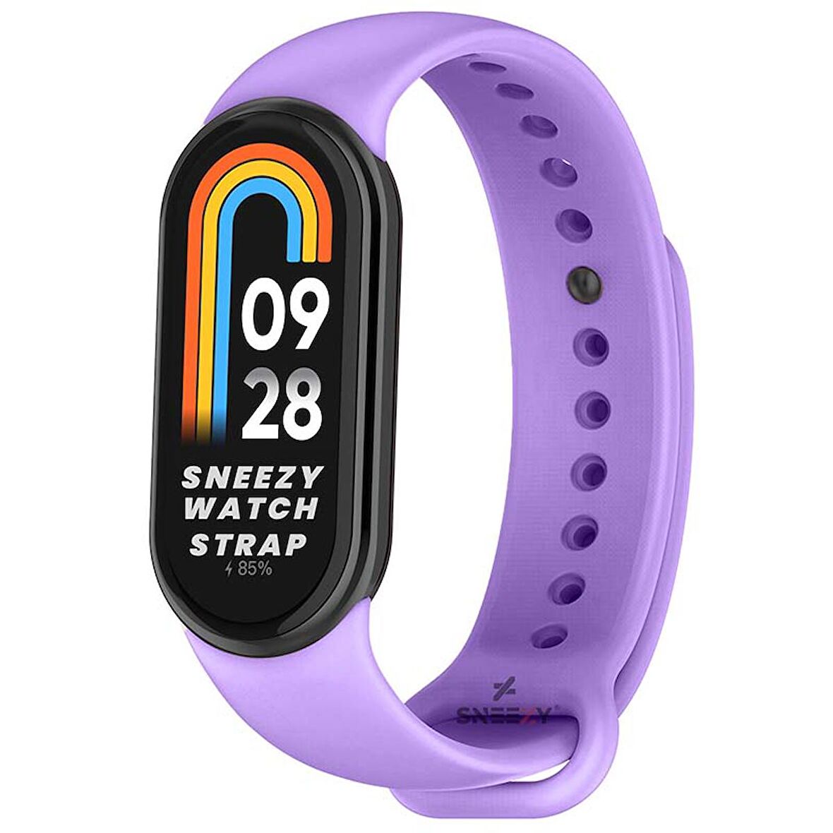 Sneezy Mİ Band 8 İle Uyumlu PureLux Soft Silikon Kordon