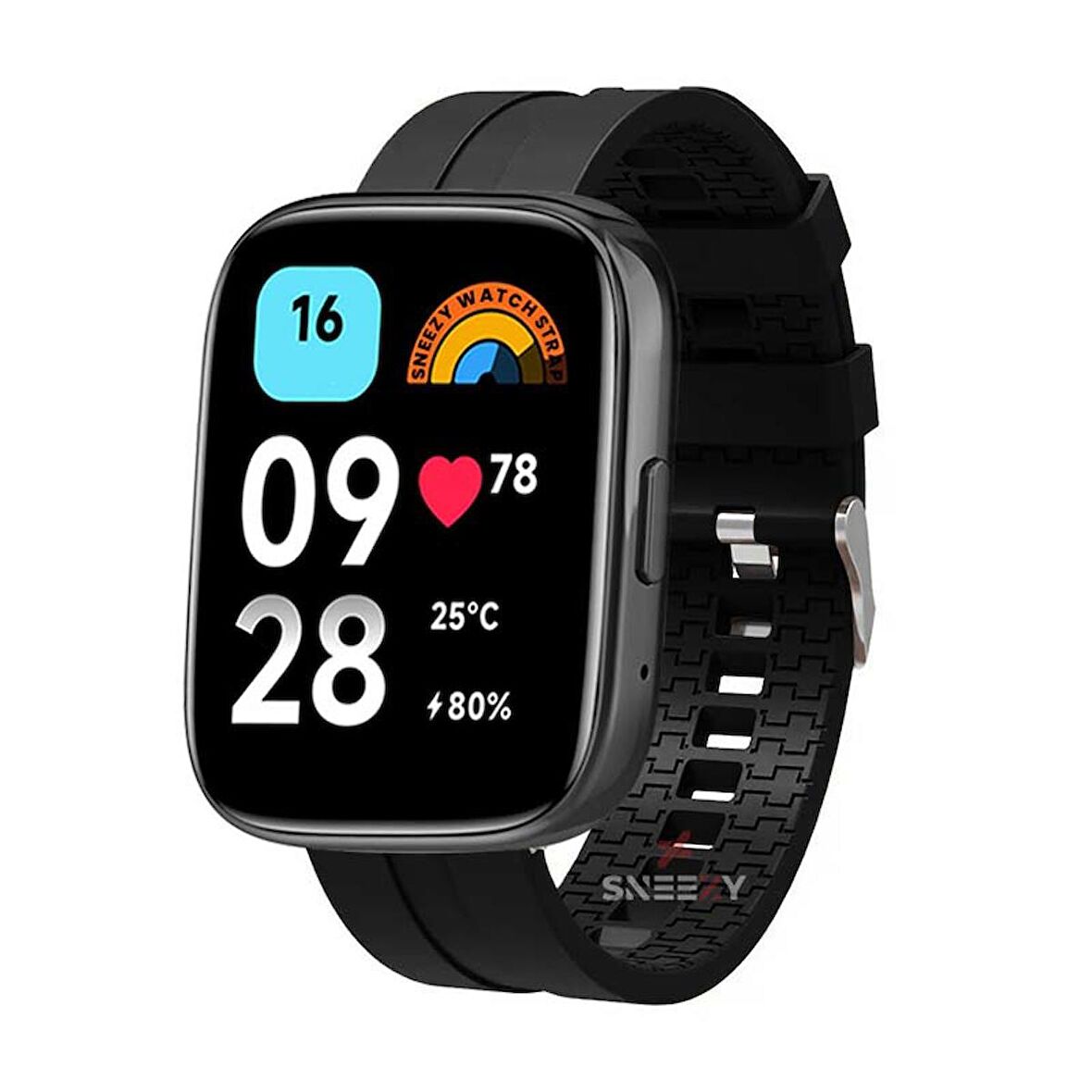 Sneezy Xiaomi Redmi Watch 3 Active İle Uyumlu NovaGT Supreme Silikon Kordon
