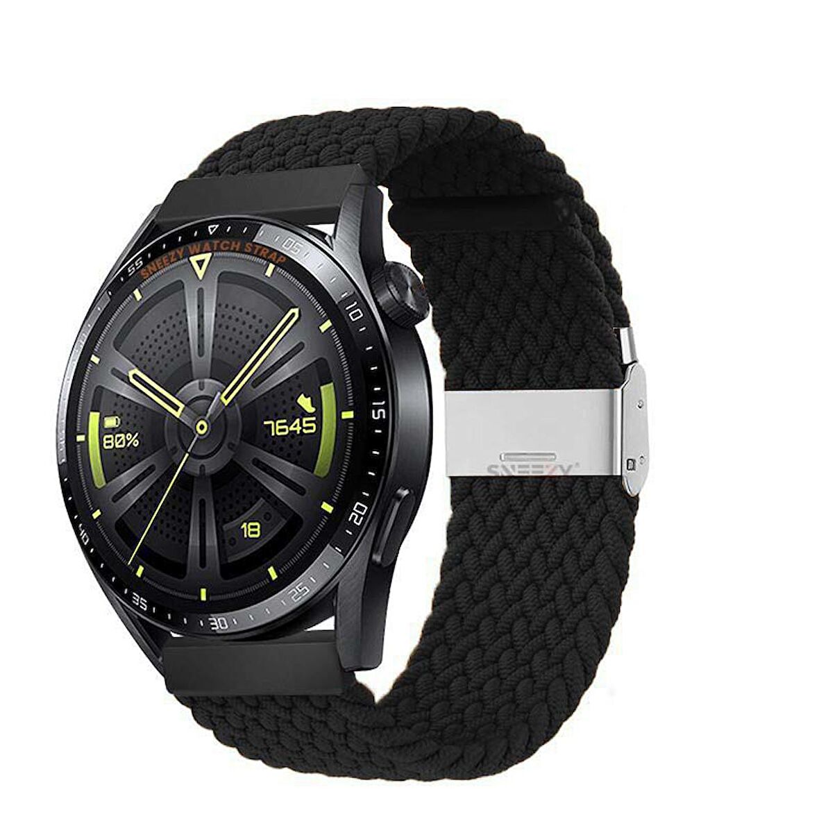 Sneezy Amazfit Watch GTR 3 Pro-GTR 3-GTR 2e-GTS 2-GTR 47mm 22mm Uyumlu Metal Klips Solo Fiberlink Örgü Kordon