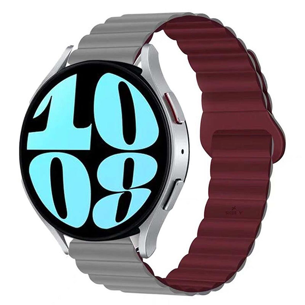 Samsung Galaxy Watch 5 40-44mm Uyumlu 20mm Harmony Duo Magnetik Silikon Kordon