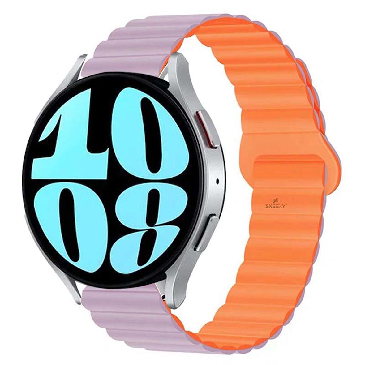 Huawei Watch GT 3 Elegant – Active 42mm Uyumlu 20mm Harmony Duo Magnetik Silikon Kordon