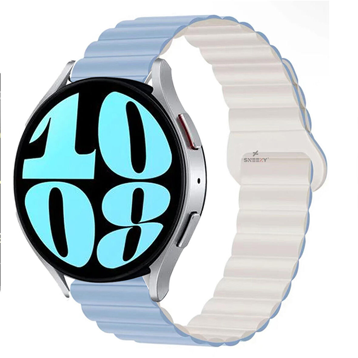 Huawei Watch GT 3 Elegant – Active 42mm Uyumlu 20mm Harmony Duo Magnetik Silikon Kordon