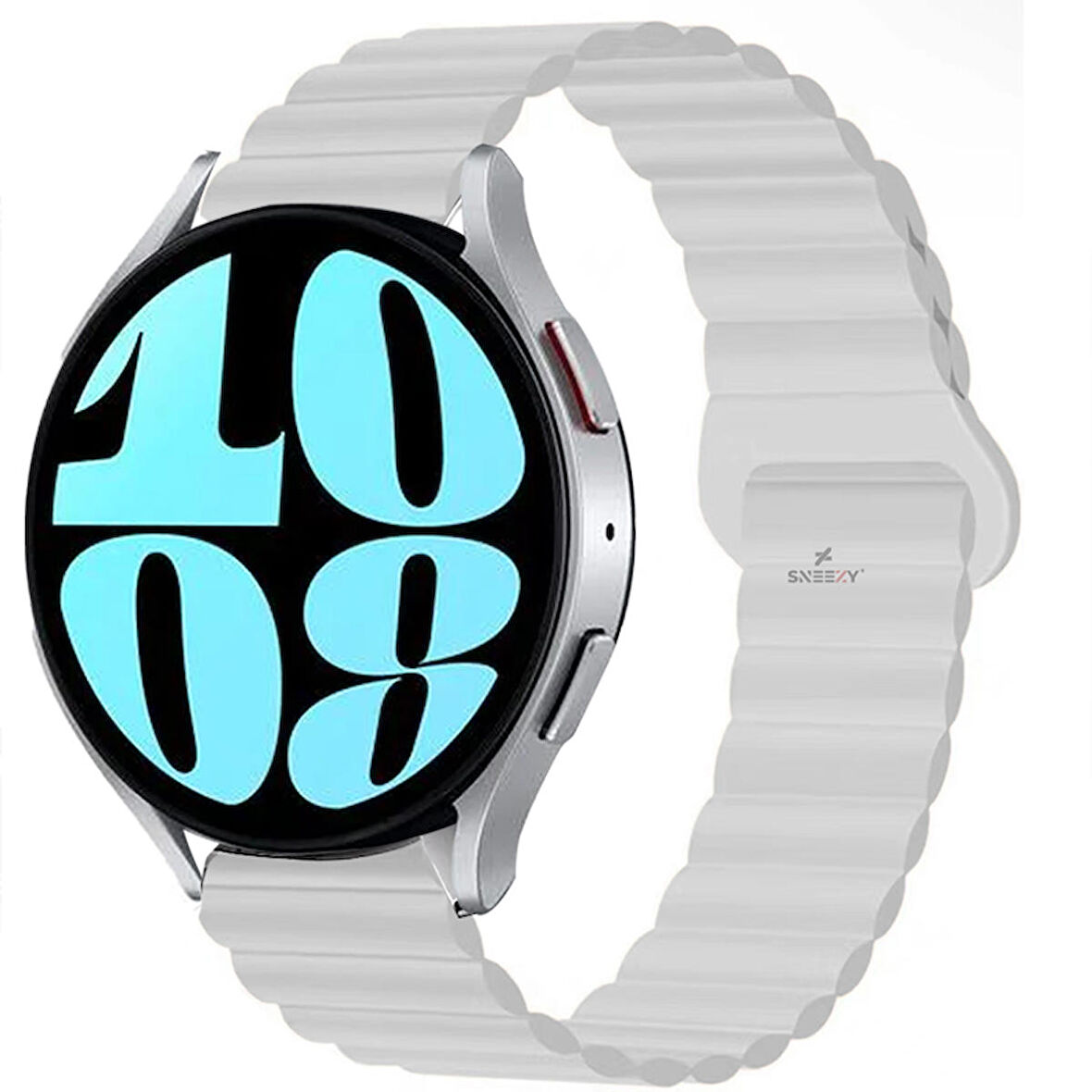 Huawei Watch GT 3 Elegant – Active 42mm Uyumlu 20mm Harmony Duo Magnetik Silikon Kordon