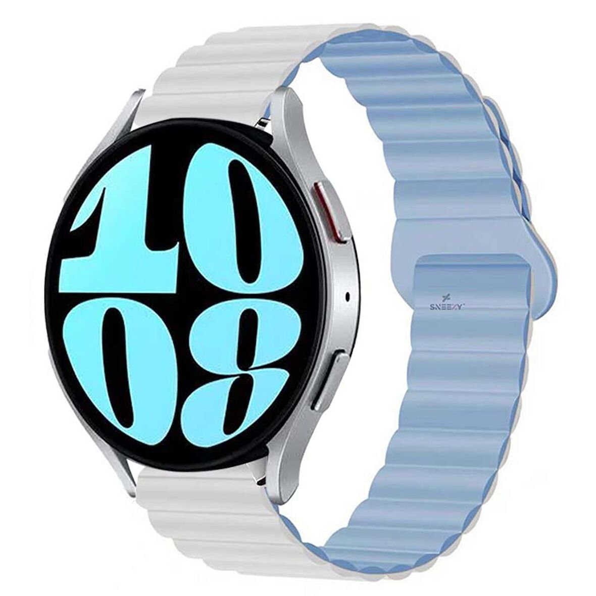 Huawei Watch GT 3 Elegant – Active 42mm Uyumlu 20mm Harmony Duo Magnetik Silikon Kordon