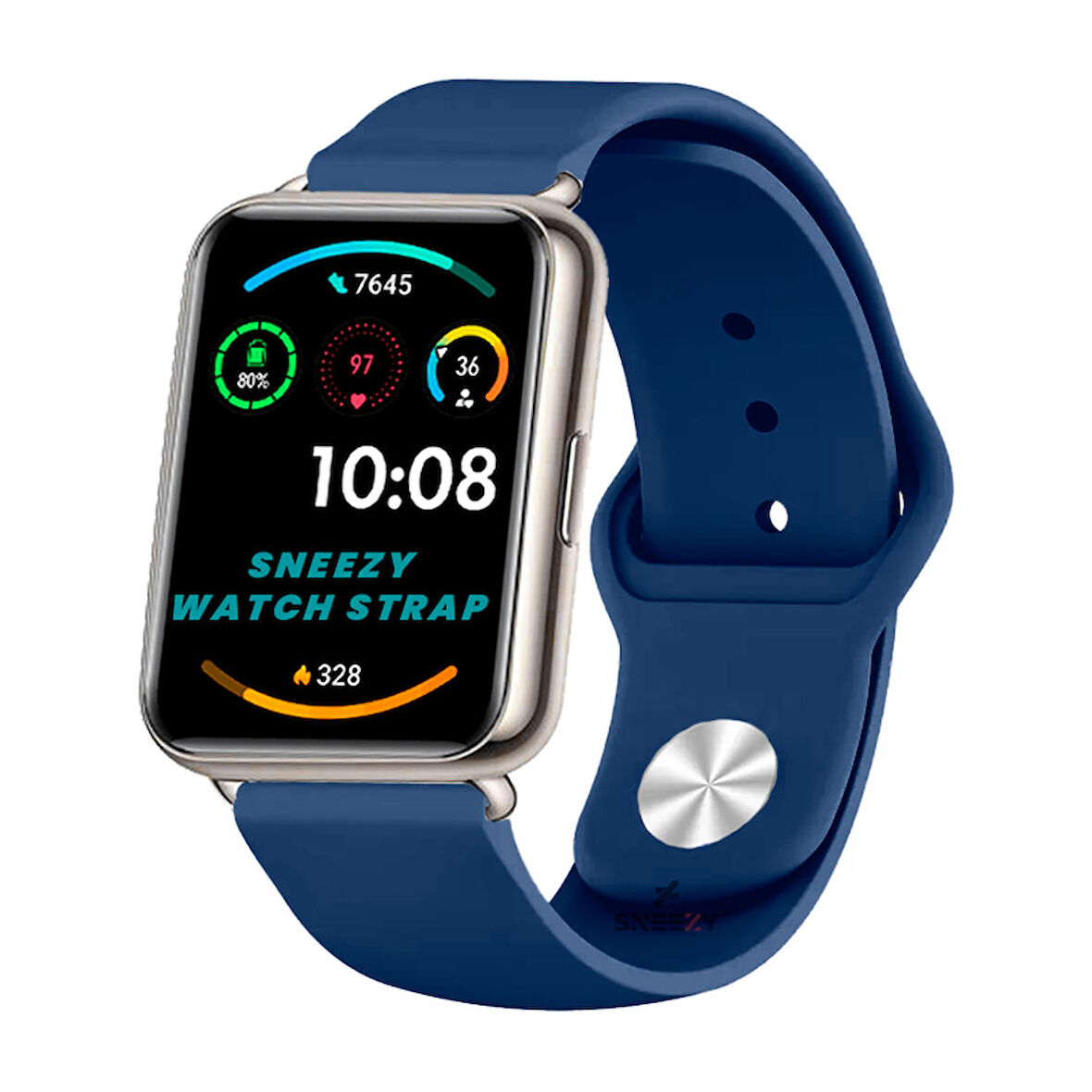 Huawei Watch Fit - Fit New Uyumlu PureLux Soft Silikon Kordon