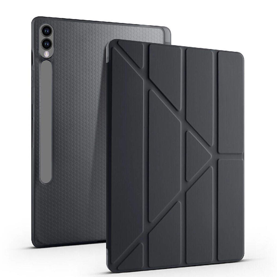 Samsung Galaxy Tab S9 FE X510 11 İnç Katlanabilir Kalemlikli Standlı Akıllı Kılıf