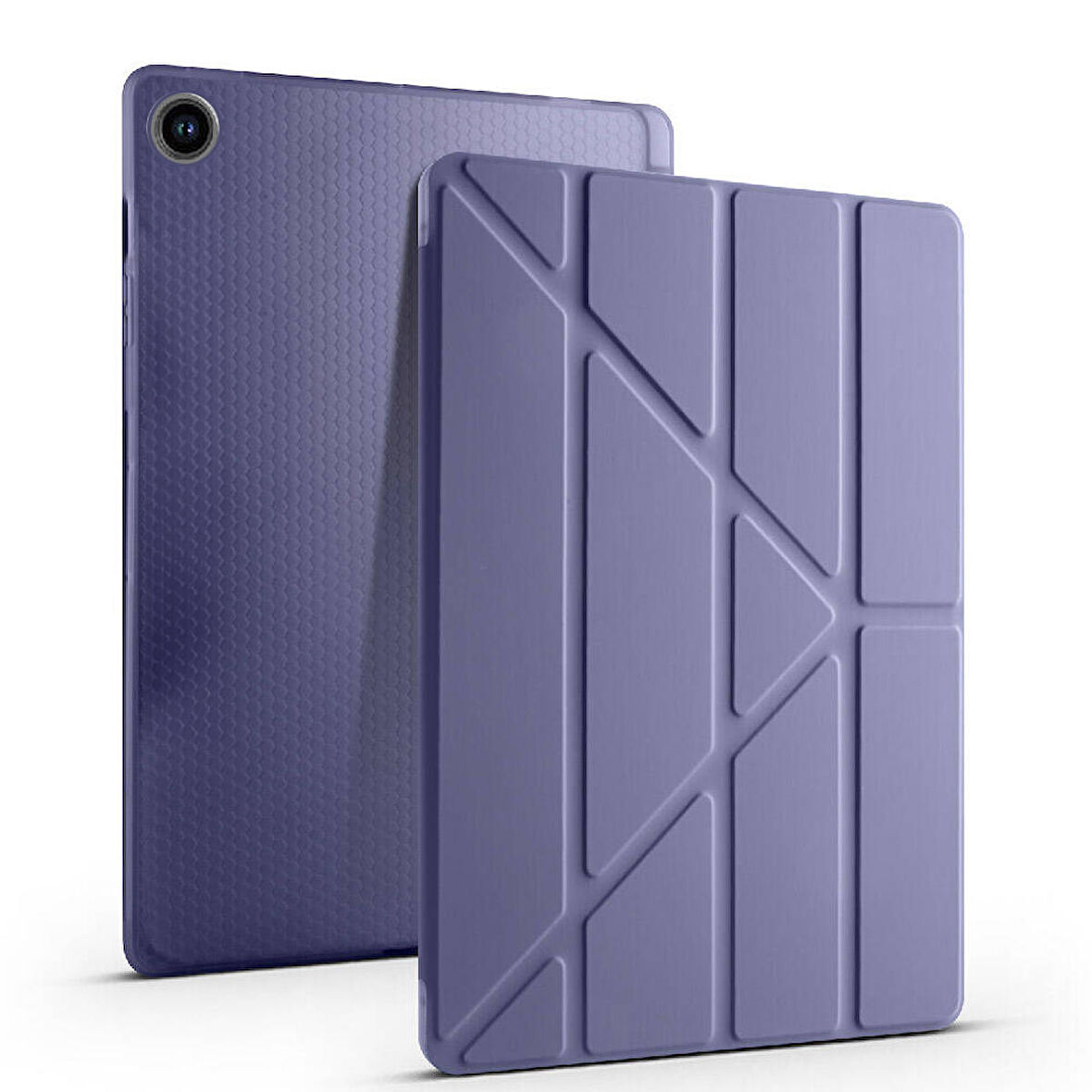 Samsung Galaxy Tab A9 X110 8.7 İnç Katlanabilir Kalemlikli Standlı Akıllı Kılıf