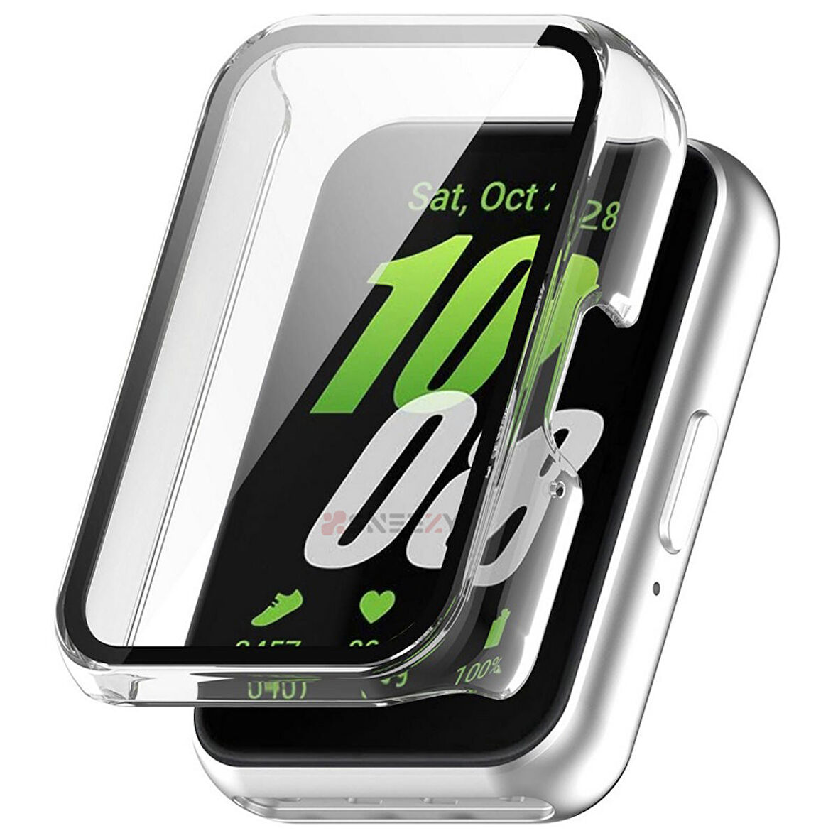 Sneezy Samsung Galaxy Watch Fit 3 PC Sert Kasa Ve Ekran Koruyucu