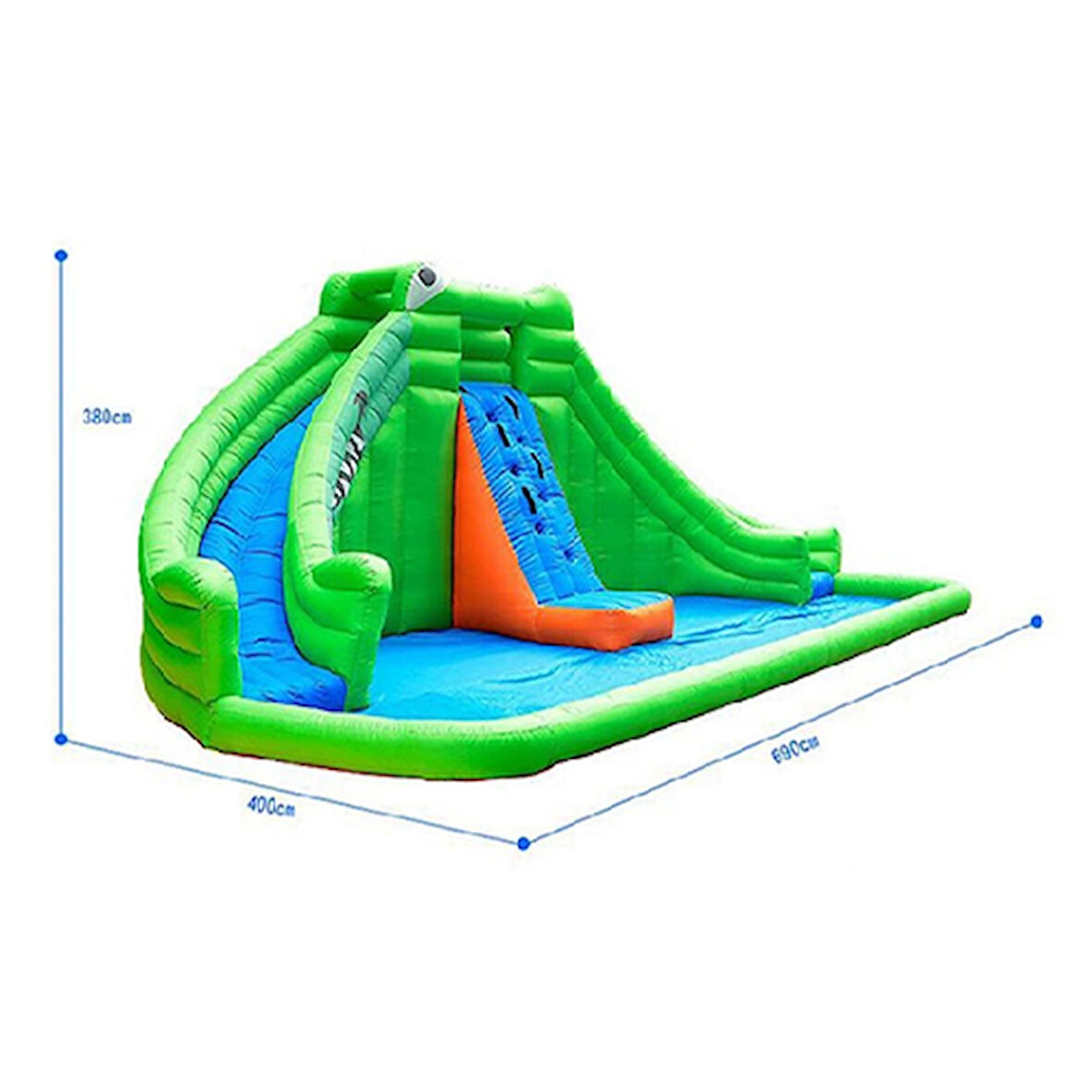 Safari Çift Kaydıraklı Şişme Aqua Su Parkı Şişme Oyun Parkı Şişme Su Kaydırağı Modelleri Fiyatlar