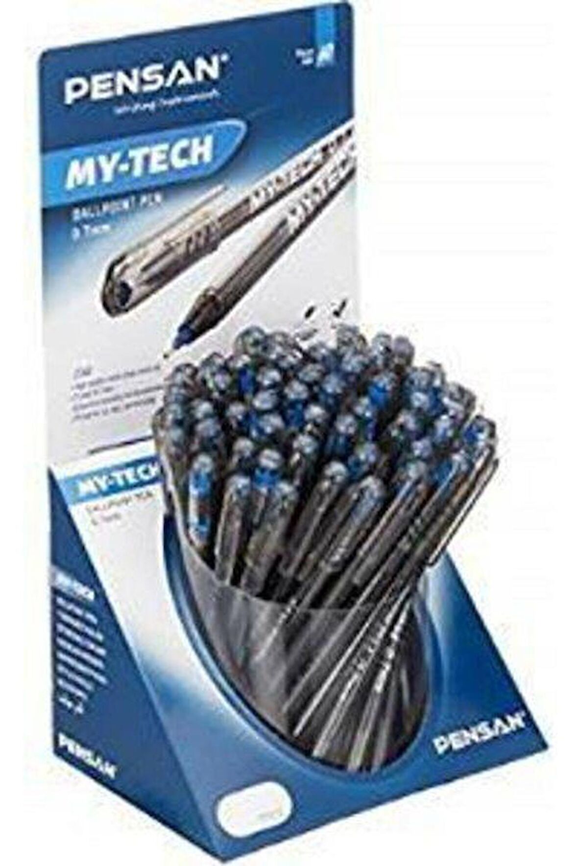 Pensan Tükenmez Kalem My-Tech 1.0 MM Mavi (60 LI) 2250