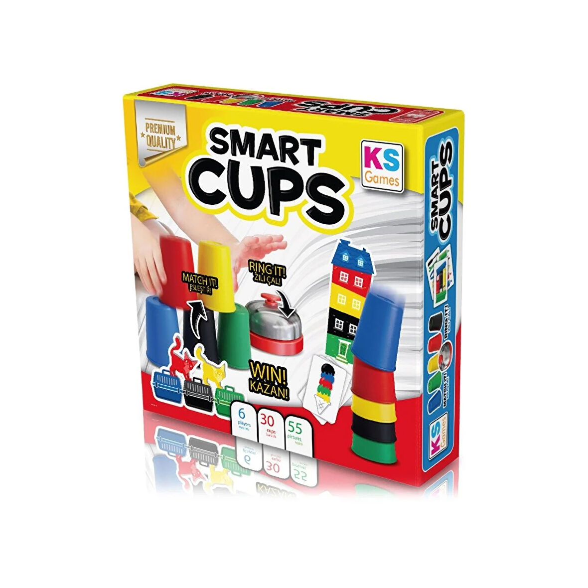 Renkli Bardak Yarışı - Smart Cup Kutu Oyunu