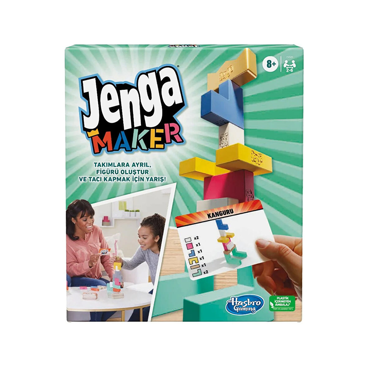 Jenga Maker - Eşsiz Yapılandırma Oyunu (8 Yaş ve Üstü)