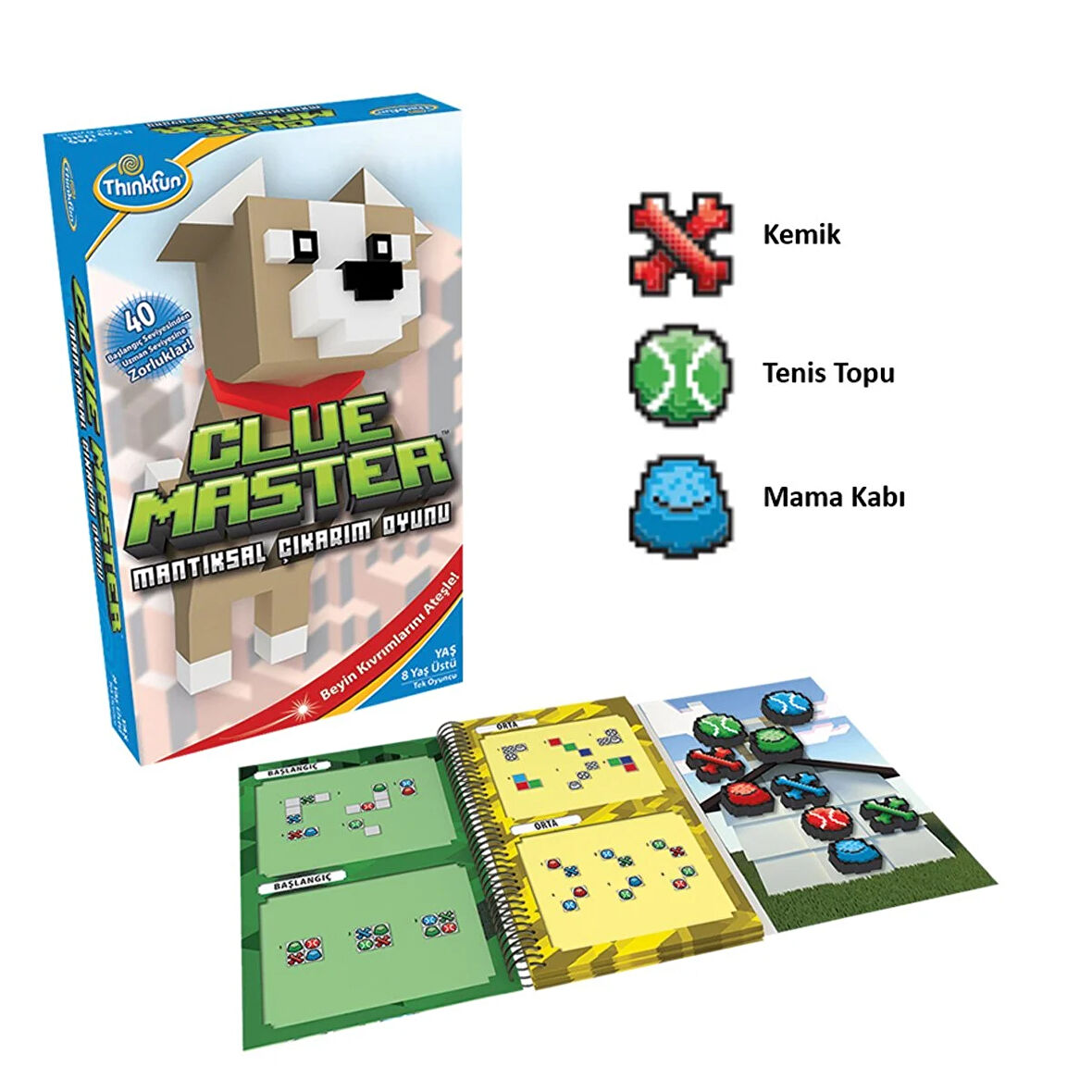 Thinkfun Clue Master – Problem Çözme ve Mantık Geliştirici Zeka Oyunu