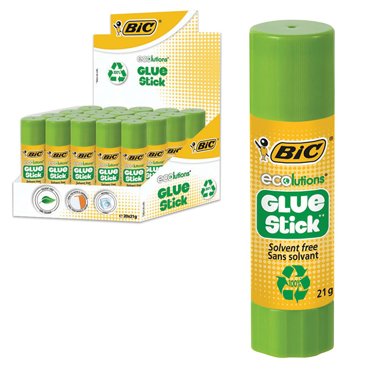 Bic Stick Yapıştırıcı 21Gr - 2 adet