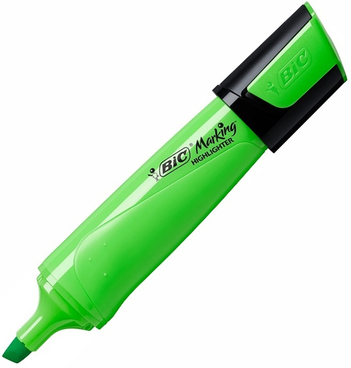 BIC FOSFORLU KALEM FLAT YEŞİL 10 LU 943648 - 1 KUTU