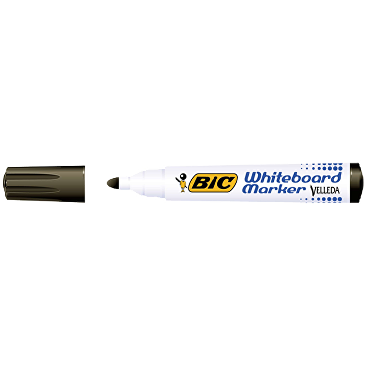 Bic Velleda 1701 Yuvarlak Uç Siyah Renk