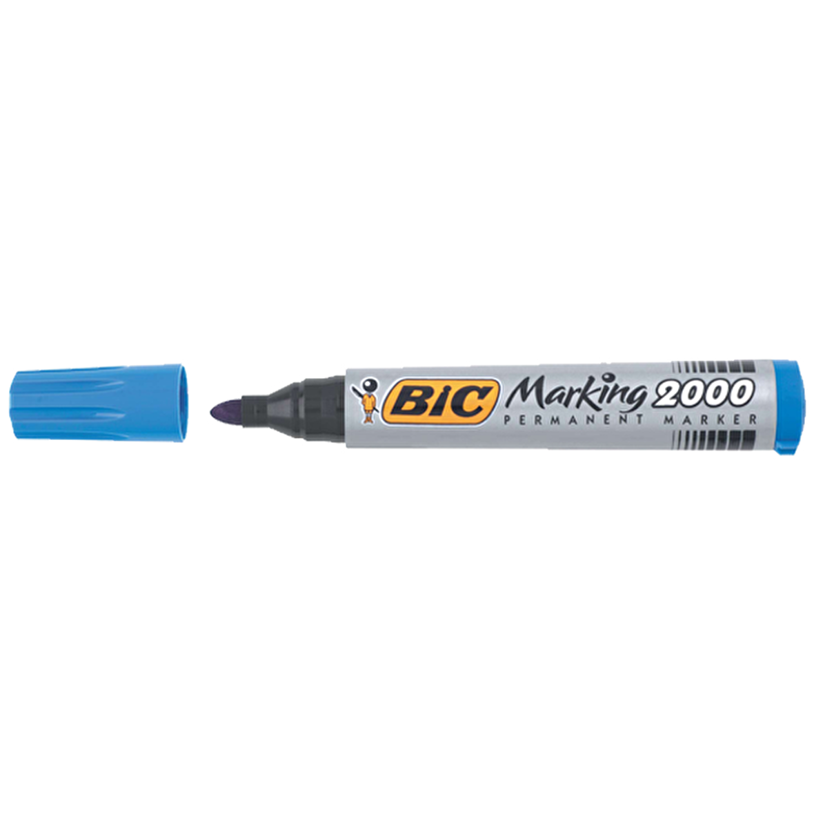 Bic Markör Permanent 1.7 MM Yuvarlak Uçlu Mavi 2000 06