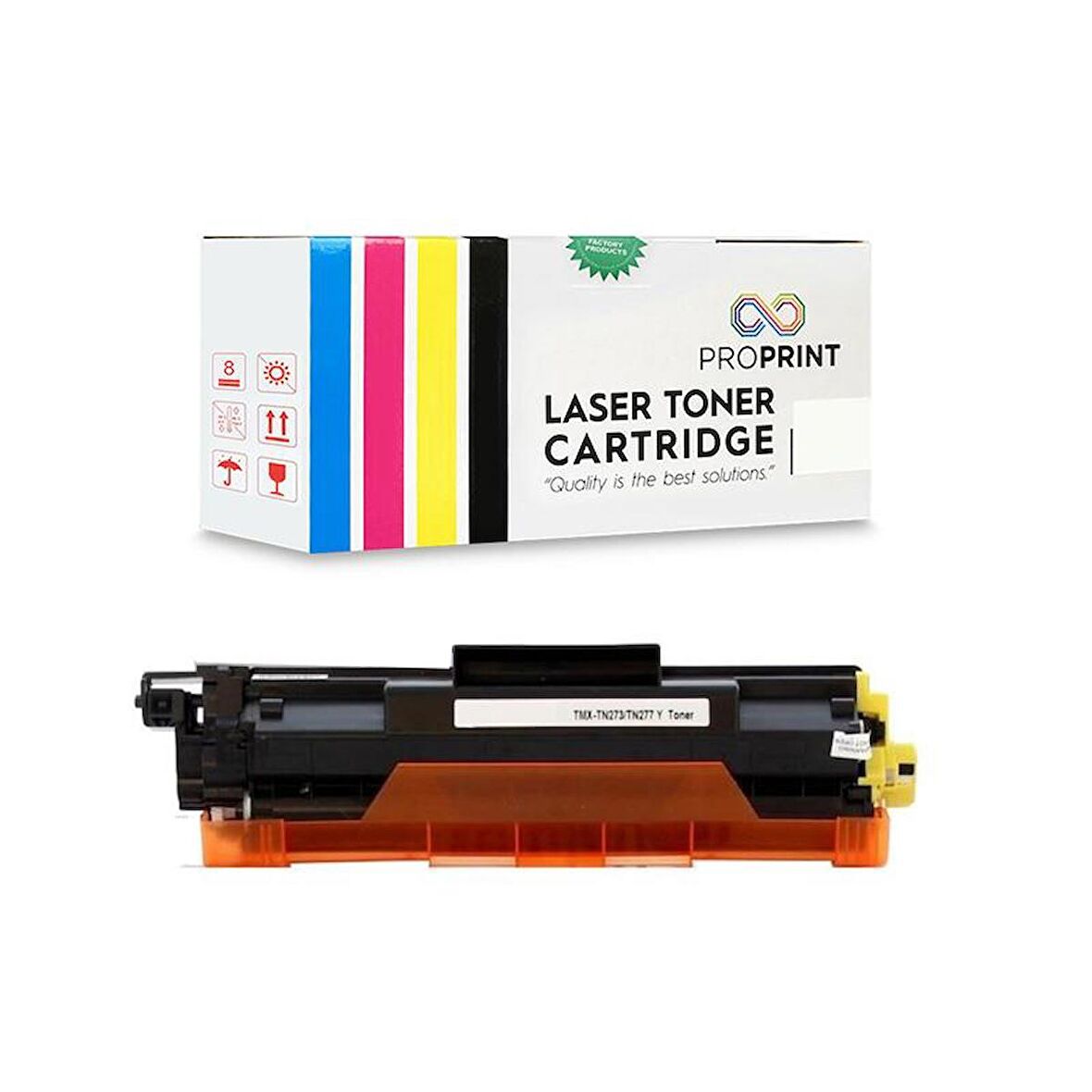 Brother TN-277-273 DCP-L3510CDW-DCP-L3517CDW Sarı Muadil Toner