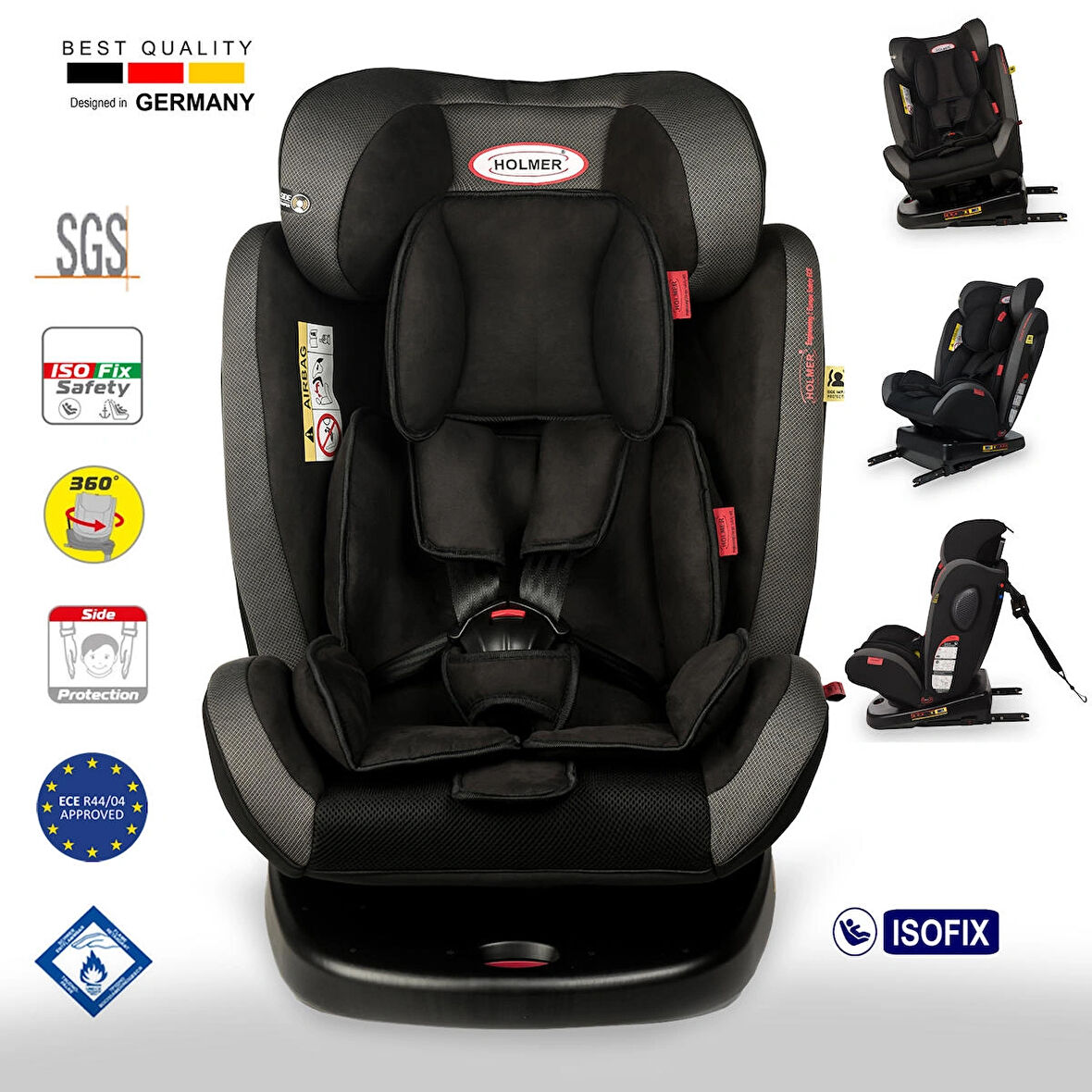 Holmer Kids Maxi Protect Aero 3D 0-36 kg Oto Koltuğu
