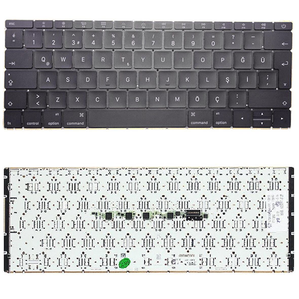 Apple Macbook A1534, EMC 2746, EMC2746, EMC 2991, EMC2991, EMC 3099,EMC3099 Uyumlu Klavye Tuş Takımı