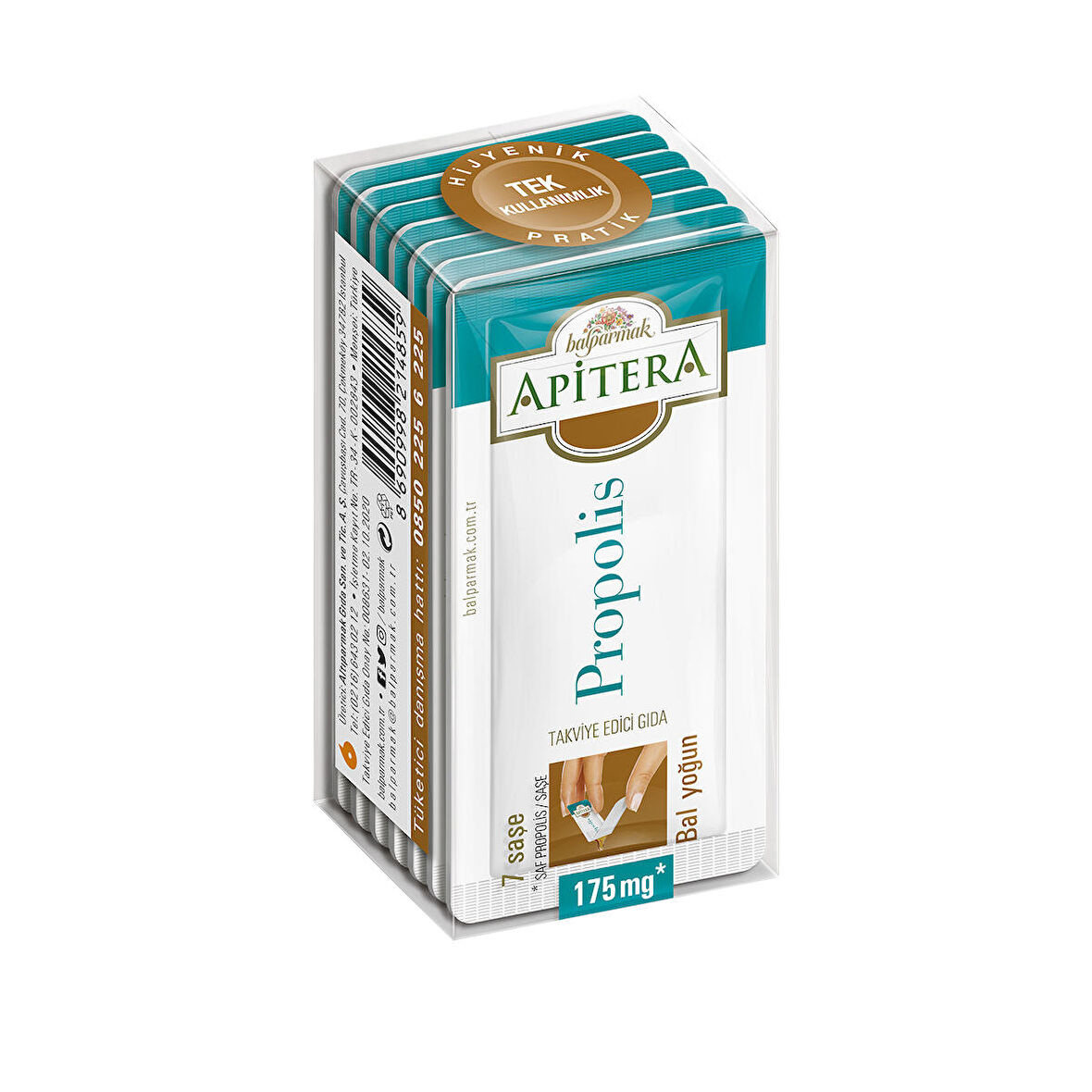 Apitera Propolis 7 g x 7 Adet (Propolis, Bal)