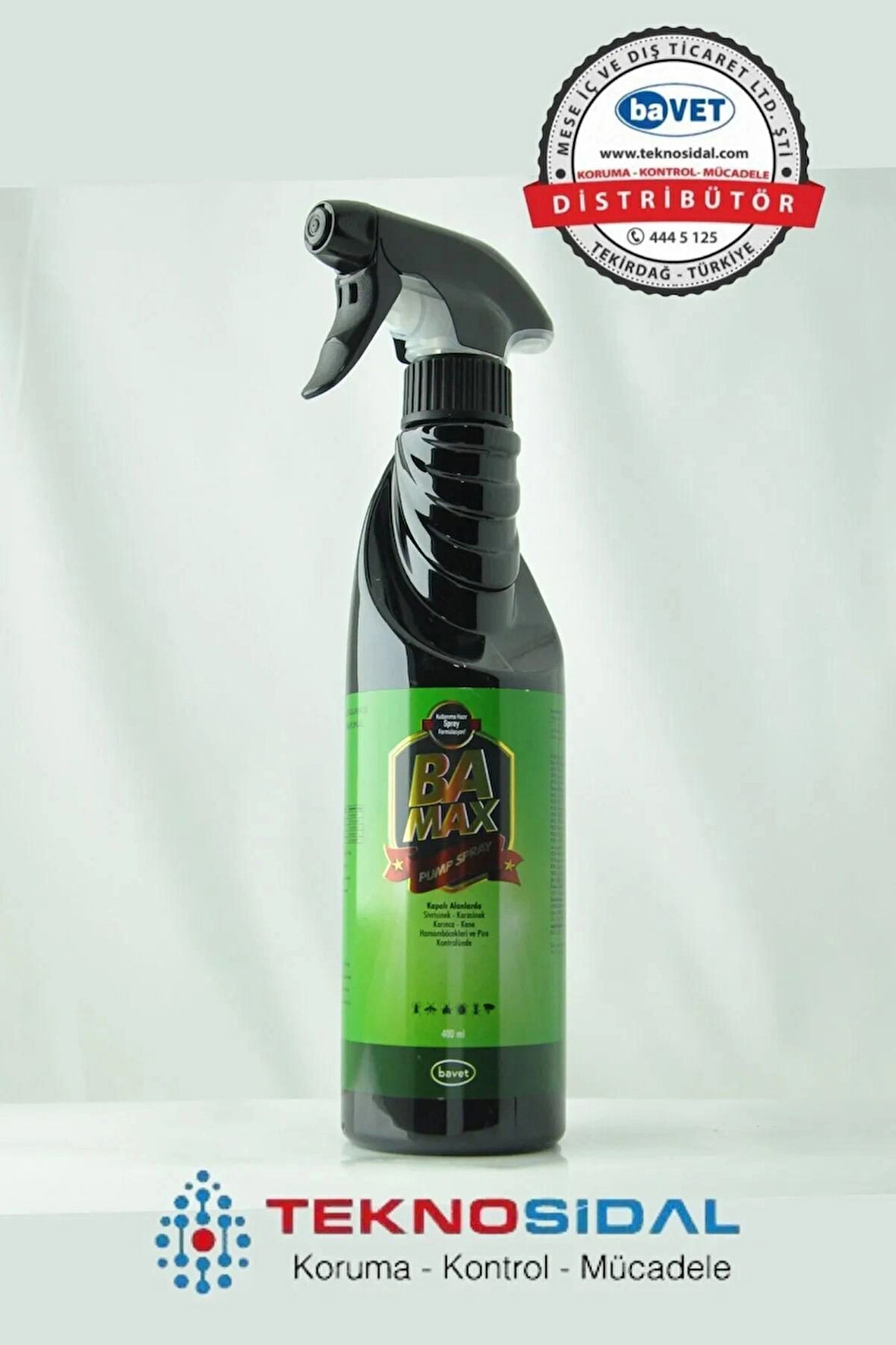 Ba-max Pump Sprey 400 ml Sivrisinek Karasinek Karınca Kene Hamamböceği Pire Haşere Ilacı
