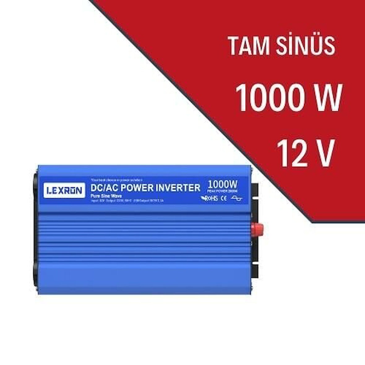 Lexron 1000 watt 12v Tam Sinüs İnverter