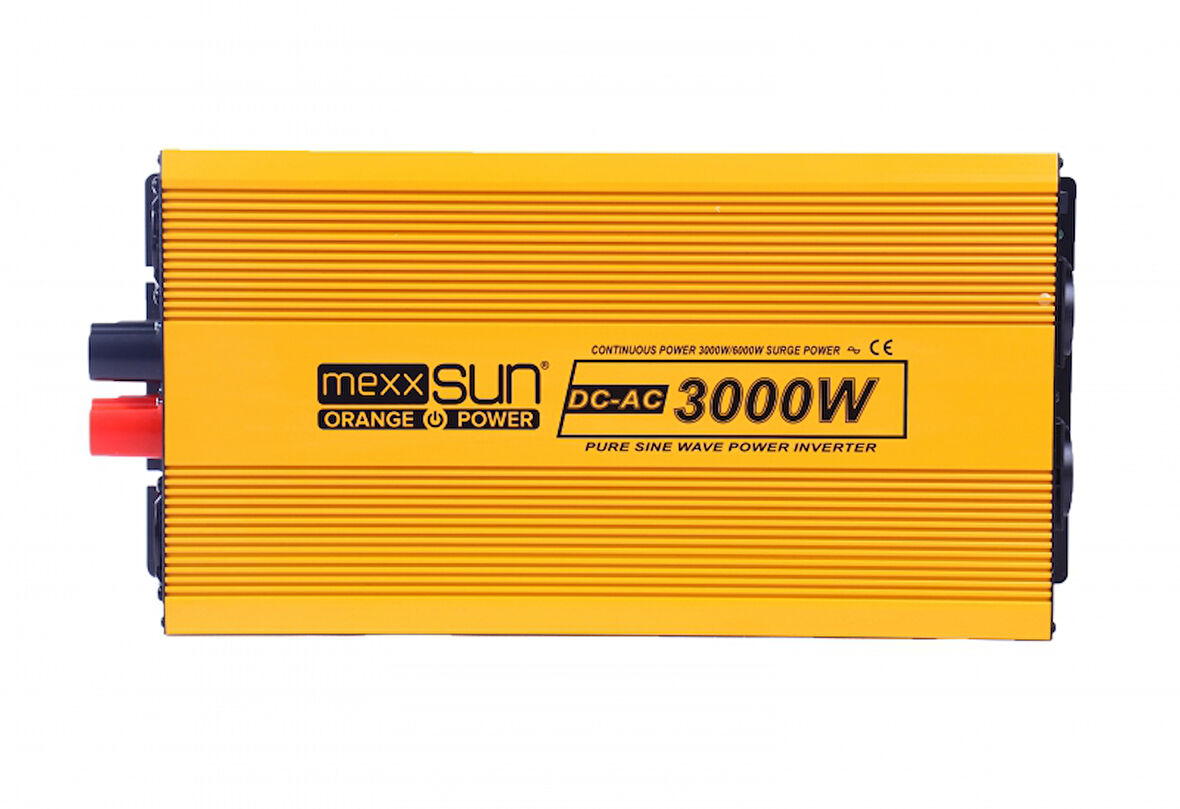 Mexxsun 3000 W Watt Tam Sinüs İnvertör 24 V/220 Volt Çevirici İnverter