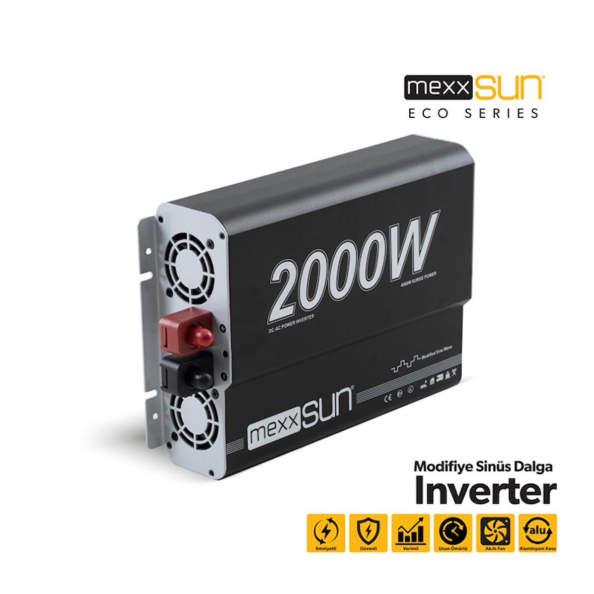 Mexxsun Modifiye sinüs 12V 2000W